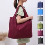 Premium Cotton Canvas Shopping Bag Shoulder Tote Shopper Bags Reusable**
