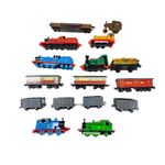 Rake Of 15x Mix Gassers Flatbed Oil Truck Wagons Diecast Models Vehicle Unboxed.