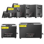 CREWORKS 2L/3L/6L/10L/15L/22L/30L Ultrasonic Cleaner with Degas & Gentle Mode