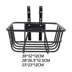 Front Bike Basket Metal Motorcycle Luggage Package Rack Front Bicycle Basket