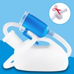 Male Urinal Bottle 2000ml | Pee Bottles for Men | Spill-Proof & Portable   Tube