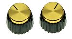 Marshall Amp Knobs (2 Pieces) Push-On