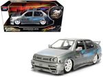 Jada 1:24 Fast & Furious Volkswagen Jetta Raw Metal Color Brush Finish 37820