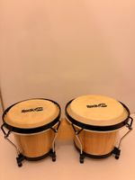 RockJam Bongo Drums with black carry case - CG F10