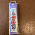 Textile Heritage Counted Cross Stitch Kit - Anemones Bookmark NEW & SEALED