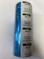 Turquoise Foil (AH-671) Used for hot foil stamping or craft 150mm x 122Mtrs