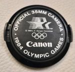 Genuine Original Canon 1984 Olympic Games 52mm C-52 lens Cap. 