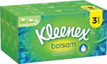 Kleenex Balsam Tissues - Balmcare® -  (3 Boxes) - 64 Tissues Per Box - 192 Total