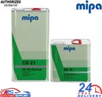 MIPA CS21 2K HS ACRYLIC CLEAR COAT LACQUER WITH SR10 FAST HARDENER 7.5LTR KIT