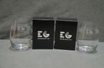 2x Edinburgh Gin Glass Tumbler 45cl 450ml 2018 Brand New In Gift Box Christmas
