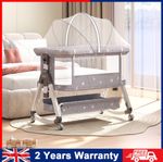 Baby Bedside Crib Sleeper Bassinet Safe Co-Sleeping Storage Bag Easy install