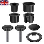 Adjustable Umbrella Base Bracket with Multiple Size Options and Screws