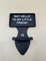 Baseball Bat Holder Vertical Wall Mount Rack Hanger Display Quick Grab Security