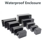 Waterproof Junction Box ABS Plastic Electric Project Black Enclosure Housing