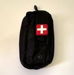 Black Portable First Aid scissor Pouch