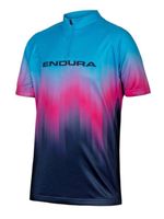 Endura Cycling Jersey Unisex Kids Multi Xtract MTB Short Sleeve  7/8 9/10 11/12