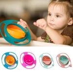 Baby Gyro Bowl 360° Rotating Spill Proof Feeding Bowl for Kids UK