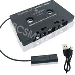 Car Bluetooth Audio Cassette Tape Converter Adapter Hands-free Player MP3 CD Kit