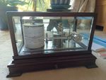 Holland & Holland Barograph with Bevelled Glass, Chart Draw, Charts, Keys & Ink