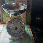 Typhoon Living Cream Traditional Precision Kitchen Scales 4kg Capacity