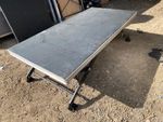 CPS 2m x 1m Adjustable Stage Platform Folding Legs Event Staging Podium