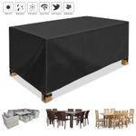 Heavy Duty Waterproof Garden Patio Furniture Cover Outdoor For Rattan Table Sofa