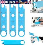 4-in-1 Needle Threader Magnetic Sewing Machine Tool with Magnifying Glass Ruler