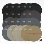 7'' 180mm Wet and Dry Sanding Discs Hook & Loop Sandpaper Pads 60 - 10000 Grit