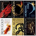 Red Rising Series 6 Books Set By Pierce Brown