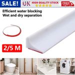 2/5m Bathroom Bath Shower Edging Seal Trim Strip Kitchen Water Sink Barrier UK