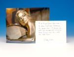 Shirley Eaton - James Bond Goldfinger Actress - Signed Autograph Letter & Photo