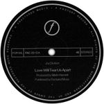 Joy Division. Repro record label sticker. Love Will Tear Us Apart. Factory.