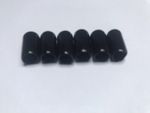 4mm 🇬🇧 X6 20mm Long  Vacuum Cap Nipple Rubber End Blank Carburettor ..