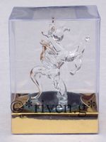 MYTHICAL PEGASUS Glass FANTASY GIFT Set@Mirror Base@WINGS AND HORN@CAKE TOPPER