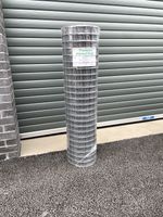 Welded Chicken Wire Mesh Rolls - 15m Long - Two inch square hole 2x2" 16g 19g