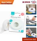 25m Hemming Web Large Roll Wonder Iron On Tape Sewing Bonding Long Badges Craft