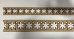 MDF Decorative Flower Border 1 metre long x 50mm/75mm