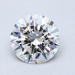 1.31 Carat Cert. GIA Round Natural Mined Diamond Loose D color VVS2 clarity