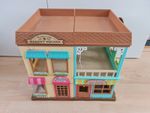 Market Square Dollhouse Department Store Building Playset, Plastic Multicolour