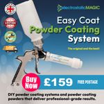 Easy Coat Powder Coating System Gun DESIGNED & MANUFACTURED IN THE UK
