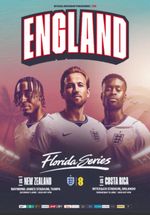 2026 - ENGLAND v NEW ZEALAND / COSTA RICA (USA FRIENDLY'S) OFFICIAL - IN STOCK