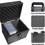 Graded Card Storage Case Box Weatherproof For 40+ Sports Trading Cards PSA BGS