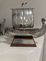 Pewter Viking Ship