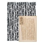 Reusable PLASTIC Wall STENCIL Template 65x95cm Seamless Allover Pattern BIRCH