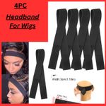 Elastic Lace Melting Headband For Lace Wigs Adjustable Sticker Band Hair Styling