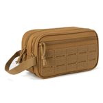 Tactical Toiletry Bag for Men & Women – Compact MOLLE Hygiene Pouch Travel