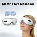 Smart Eye Massager with Vibration,Heat,Airbag Compression & Bluetooth Music TOP