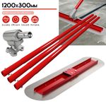 Bull Float Concrete Float 1200x300mm Concrete Tool Trowel Float Handle w Bracket