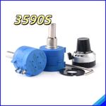 10 turn Potentiometer 3590S Wirewound Variable Resistor Precision multi-turn POT