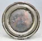 FINE ANTIQUE GEORGIAN PEWTER PLATE BOWL CHARGER BY JOHN LEACH OF BRISTOL c 1710